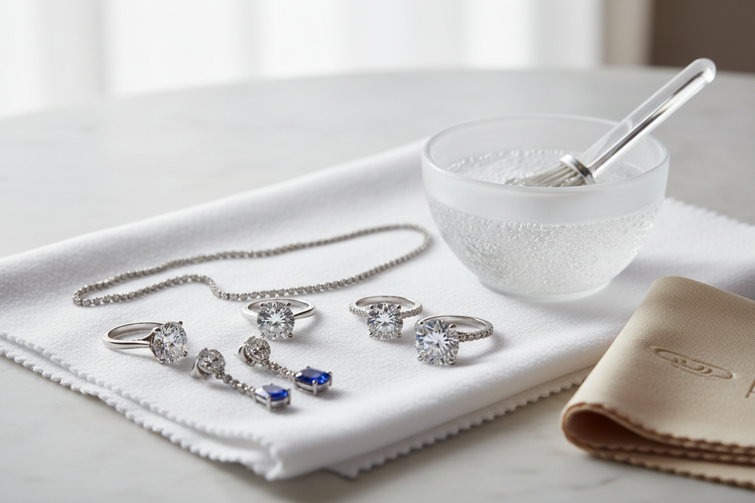 Jewelry Cleaning Tips: How to Keep Your Jewelry Shining and Long-Lasting